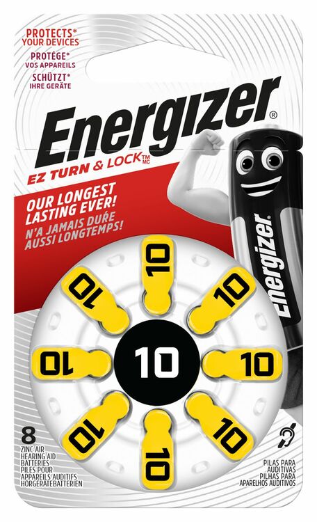 ENERGIZER EZ Turn & Lock 10 BL8