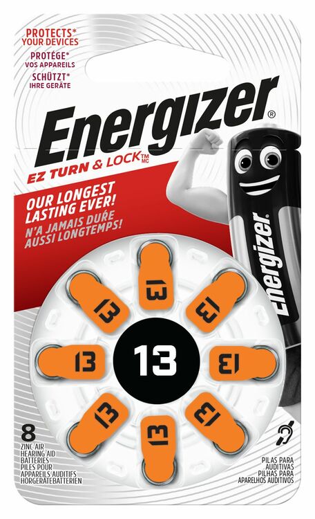 ENERGIZER EZ Turn & Lock 13 BL8