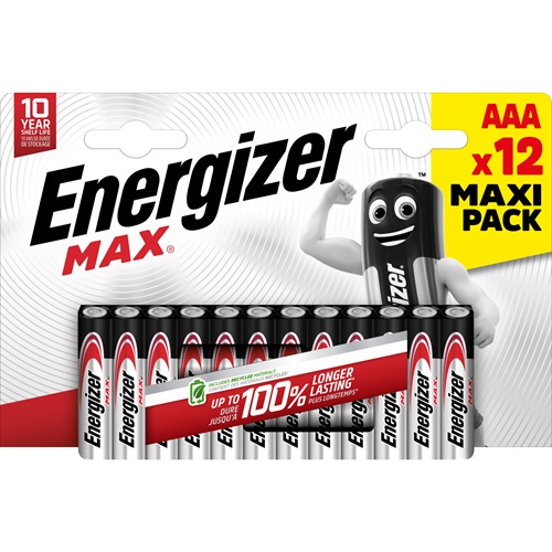 ENERGIZER Max LR03 AAA BL12