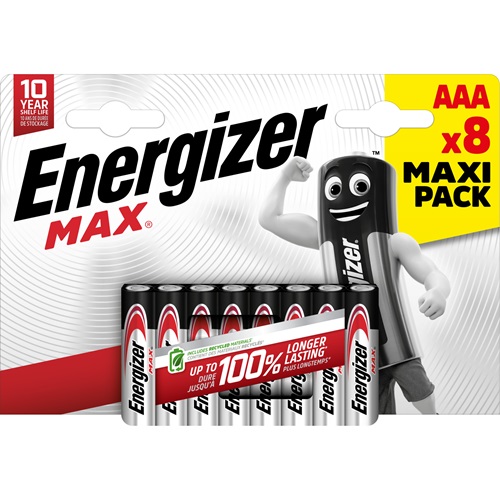 ENERGIZER Max LR03 AAA BL8