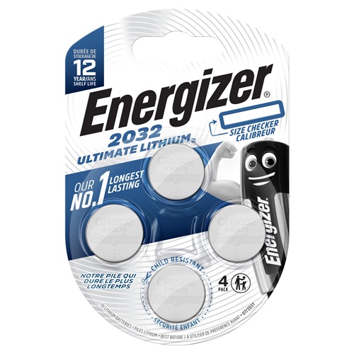 ENERGIZER Ultimate Lithium CR2032 BL4