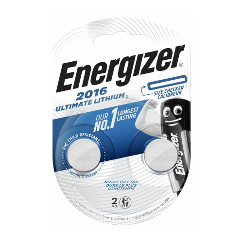 ENERGIZER Ultimate Lithium CR2016 BL2