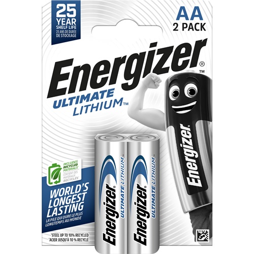 ENERGIZER Ultimate Lithium L91 AA BL2