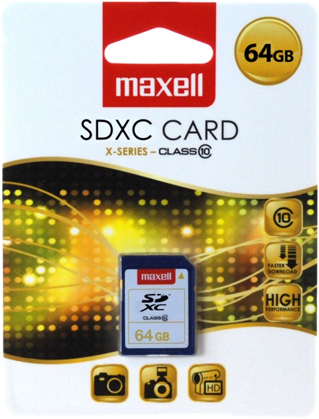 MAXELL SD Class 10 64GB