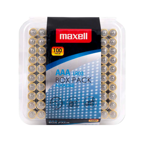 MAXELL Alkaline LR03 AAA 100-Box