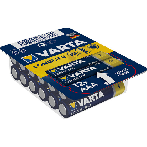 VARTA Longlife 4103 AAA 12-Box