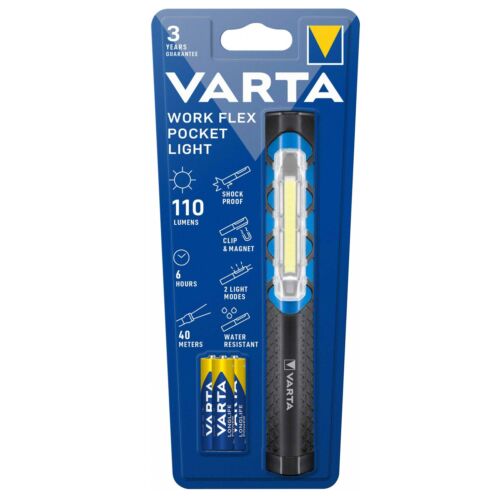 VARTA 17647 Work Flex Pocket Light incl. 3x AAA BL1
