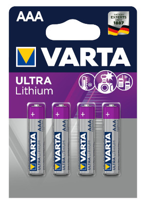 VARTA Ultra Lithium 6103 AAA BL4