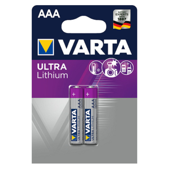 VARTA Ultra Lithium 6106 AAA BL2