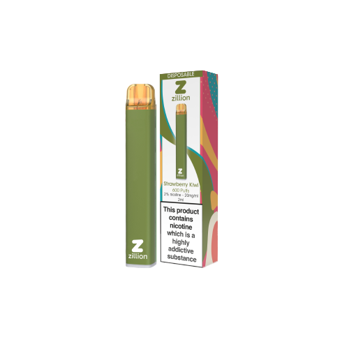 ZILLION Einweg E-Zigarette Strawberry Kiwi 20 mg