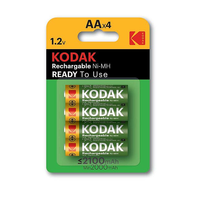 Kodak Rechargeable Ni-MH PreCharged - Ready to Use