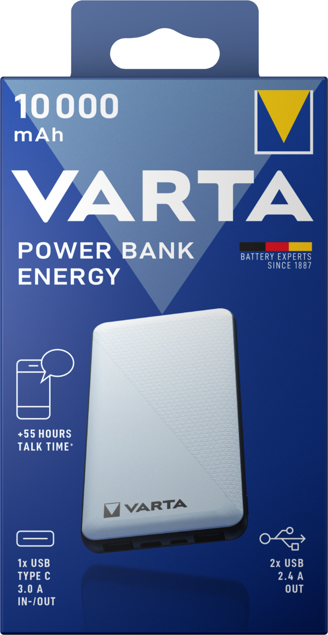VARTA 57976 101 111 Power Bank Energy 10000