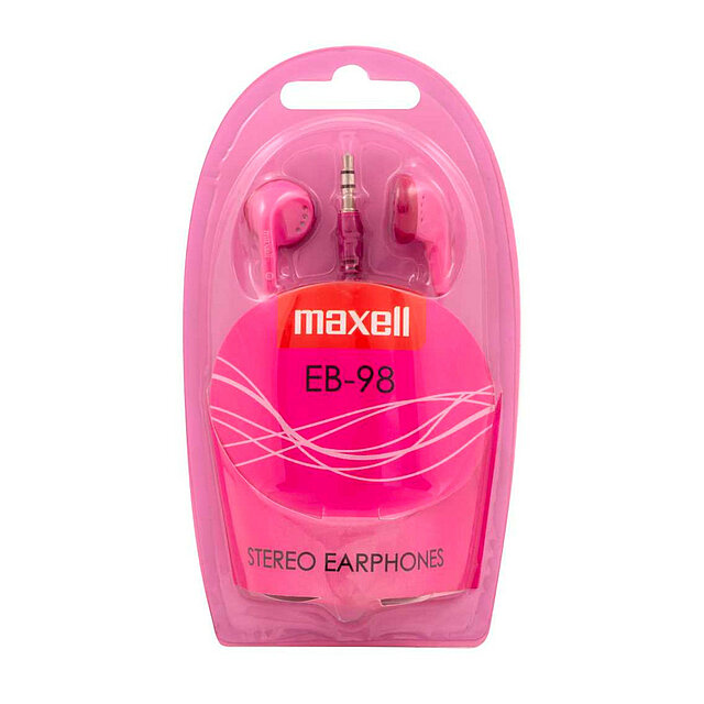 MAXELL Earphones EB-98 Pink