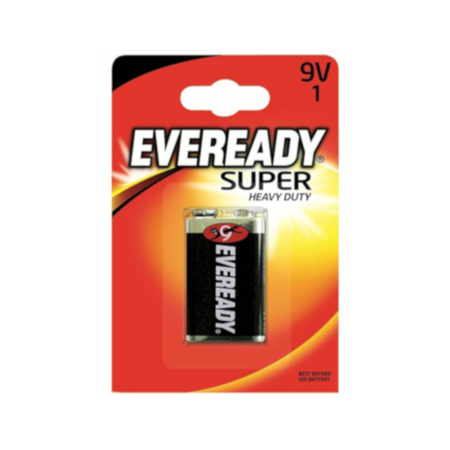 ENERGIZER Eveready Super Heavy Duty 6F22R 9V BL1
