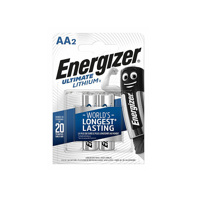 ENERGIZER Ultimate Lithium L91 AA BL2