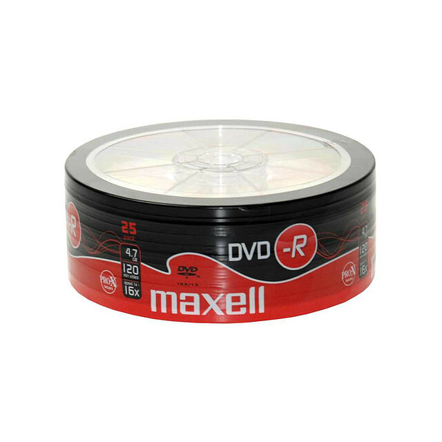MAXELL 275731 DVD-R 16xSpeed 4.7GB 25-Shrink