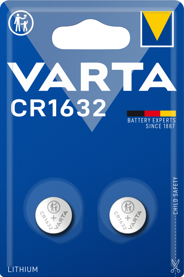 VARTA Lithium 6632 CR 1632 BL2