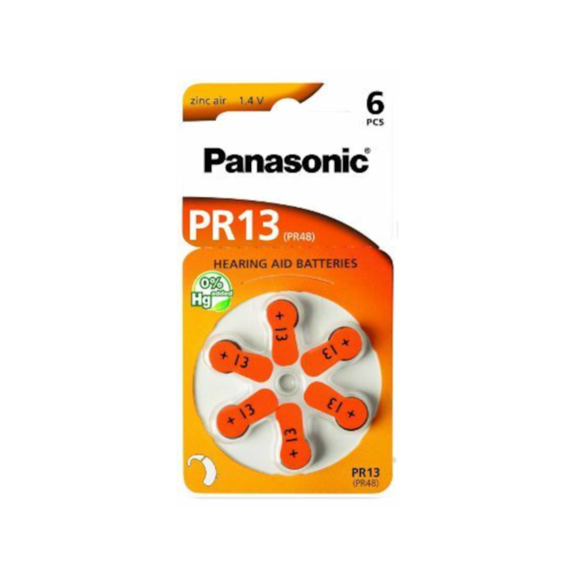 PANASONIC Zinc-Air PR13 BL6