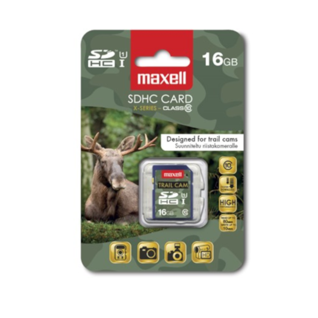 MAXELL SD Karte Trail Cam 16GB BL1