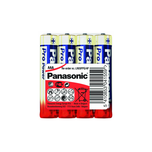 PANASONIC Pro Power LR03 AAA 4-Shrink