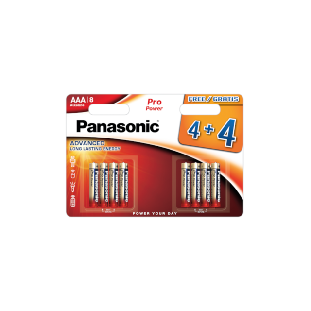 PANASONIC Pro Power LR03 AAA BL4+4
