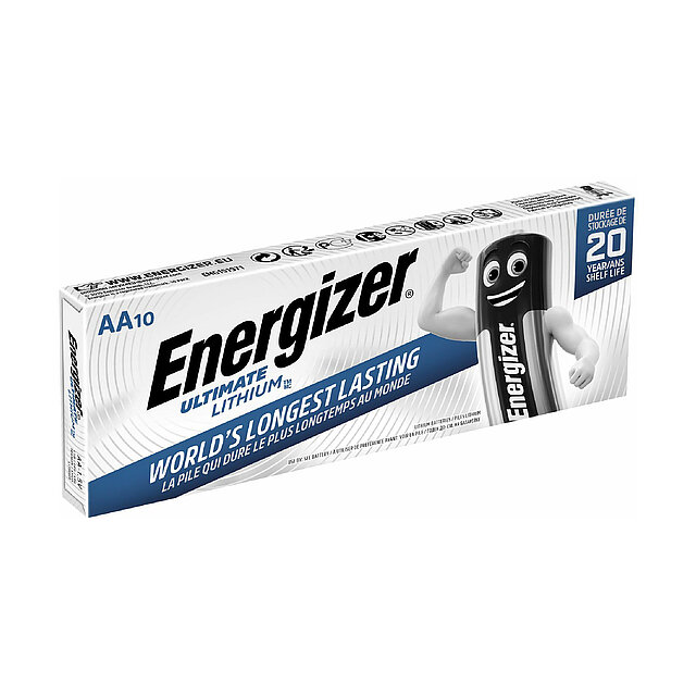 ENERGIZER Ultimate Lithium L91 AA 10-Pack