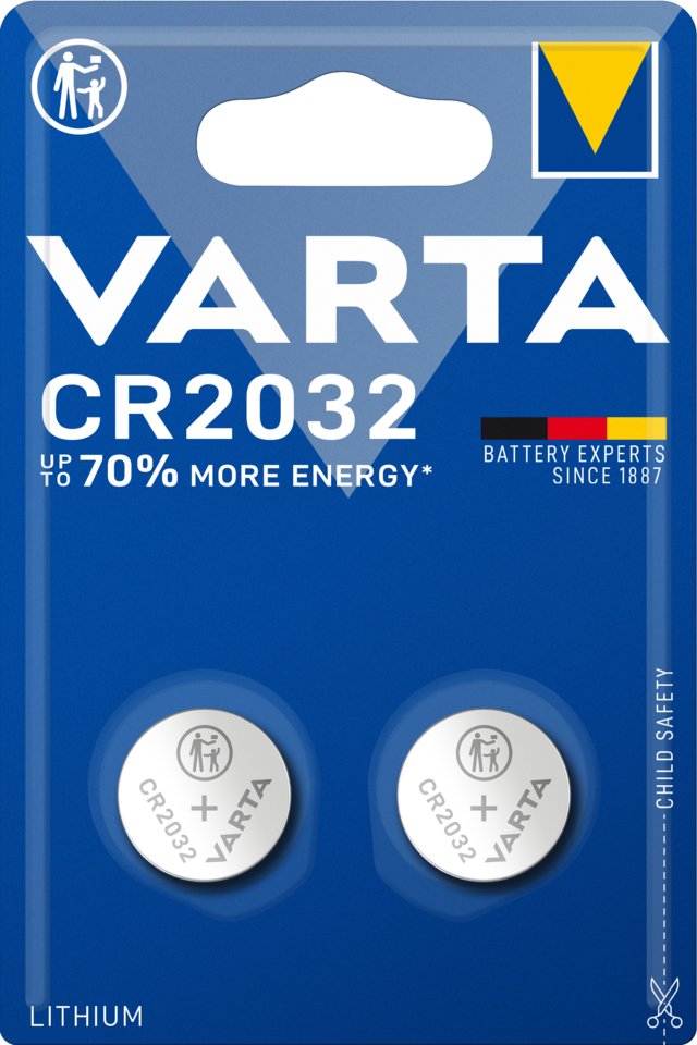 VARTA Lithium 6032 CR 2032 BL2
