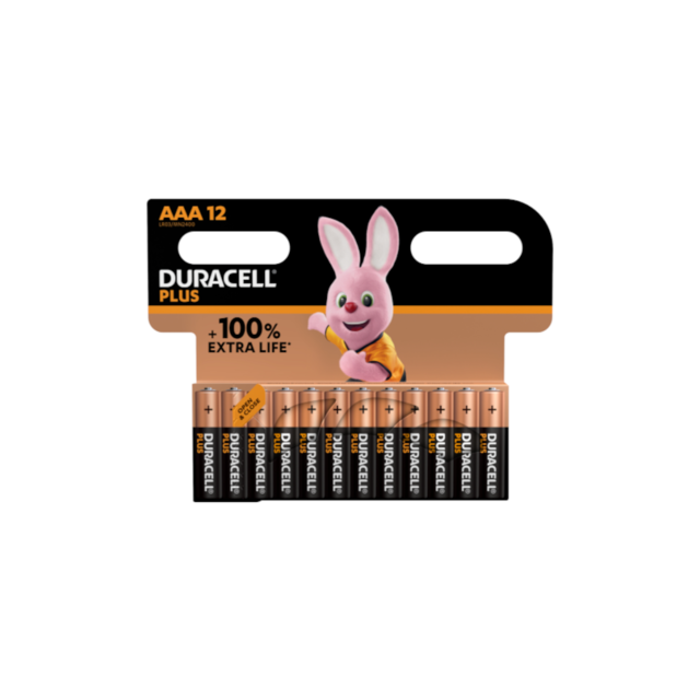 DURACELL Plus MN2400 AAA BL12