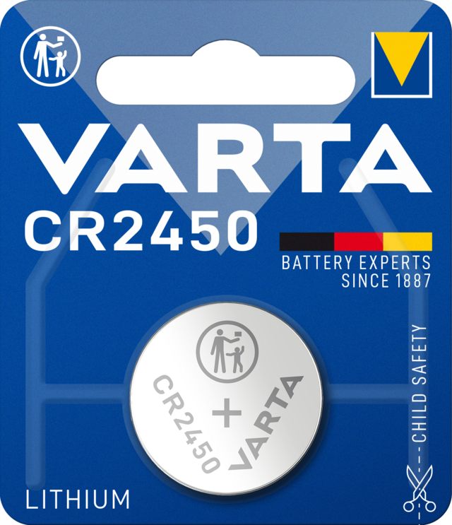 VARTA Lithium 6450 CR 2450 BL1