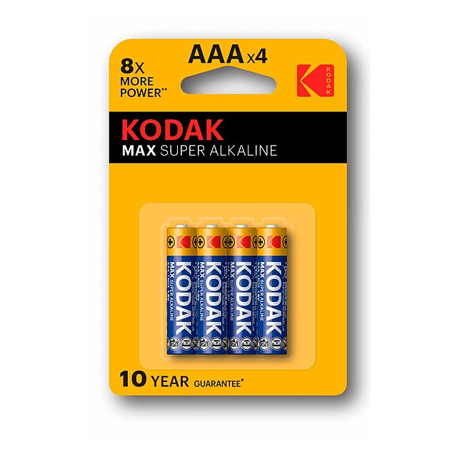 KODAK Alkaline Max LR03 AAA BL4