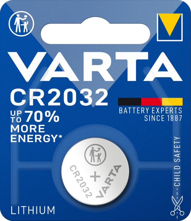 VARTA Lithium 6032 CR 2032 BL1