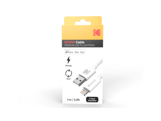 KODAK 30425880 Premium USB to Lightning Cable