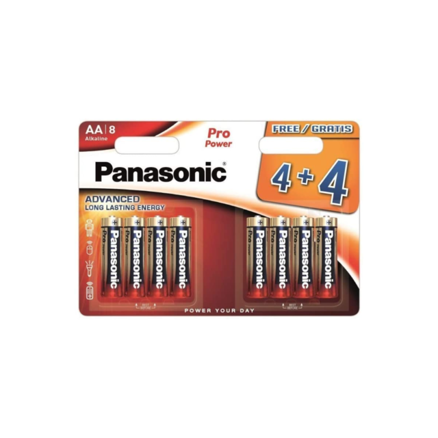 PANASONIC Pro Power LR6 AA BL4+4
